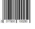 Barcode Image for UPC code 0017800100250. Product Name: Purina Dog Chow Complete Adult Dry Dog Food  Chicken Flavor (48 Pounds)