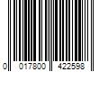 Barcode Image for UPC code 0017800422598