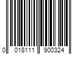 Barcode Image for UPC code 0018111900324