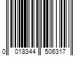 Barcode Image for UPC code 0018344506317