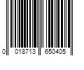 Barcode Image for UPC code 0018713650405. Product Name: FIT FOR LIFE Reebok Super Band Heavy