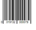 Barcode Image for UPC code 0019132000079