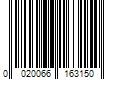 Barcode Image for UPC code 0020066163150. Product Name: Rust-Oleum 1 Qt Painter's Touch Ultra Cover Satin Nutmeg Premium Latex Paint
