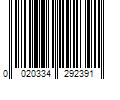 Barcode Image for UPC code 0020334292391. Product Name: Traxxas 2923X Power Cell NiMH 3000mAh 8.4V RC Car Truck 7 Cell Battery Flat Pack