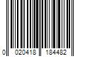Barcode Image for UPC code 0020418184482. Product Name: Apex Tool Group LLC Campbell #2 125 Ft. Zinc-Plated Low-Carbon Steel Coil Chain 0726827
