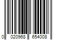 Barcode Image for UPC code 0020968654008. Product Name: Okeechobee Fats Inland Series Small Tackle Bag, Slate