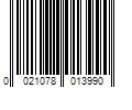 Barcode Image for UPC code 0021078013990