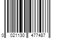 Barcode Image for UPC code 0021130477487