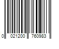 Barcode Image for UPC code 0021200760983. Product Name: 3M 7 oz Spray Adhesive