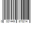 Barcode Image for UPC code 0021449870214. Product Name: RectorSeal PRO-Fit 5/8 in. Quick Connect Union