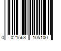Barcode Image for UPC code 0021563105100. Product Name: Gear Aid Seam Grip, 1 Oz.