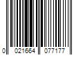 Barcode Image for UPC code 0021664077177