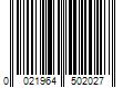 Barcode Image for UPC code 0021964502027