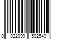 Barcode Image for UPC code 0022099592549