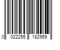 Barcode Image for UPC code 0022255182959