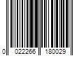 Barcode Image for UPC code 0022266180029. Product Name: Territory Tomato Treat-and-Tug Dog Toy