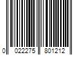 Barcode Image for UPC code 0022275801212. Product Name: Maxfli Dual Wire Brush, Grass