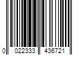 Barcode Image for UPC code 0022333436721. Product Name: Proctor-Silex 12-Cup Coffee Maker
