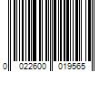 Barcode Image for UPC code 0022600019565. Product Name: Church & Dwight Co.  Inc. Nair Hair Remover Wax Ready Strips  Legs and Body Hair Removal Wax Strips  40 Count