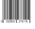 Barcode Image for UPC code 0022600278115. Product Name: Church & Dwight Co.  Inc. Nair Hair Remover Body Spray  Arm  Leg and Bikini Hair Removal Spray  7.5 Oz Can