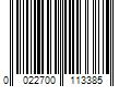 Barcode Image for UPC code 0022700113385