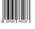 Barcode Image for UPC code 0023032862033