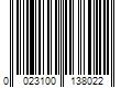 Barcode Image for UPC code 0023100138022