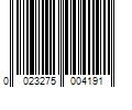 Barcode Image for UPC code 0023275004191. Product Name: White Lightning Optima 9-oz White Paintable Advanced Sealant Caulk | W31200010