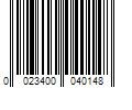 Barcode Image for UPC code 0023400040148