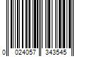 Barcode Image for UPC code 0024057343545