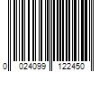 Barcode Image for UPC code 0024099122450. Product Name: Plano Flip Top Handgun Ammo Case 50 Round 9mm/.380 Gray/Rose  122450