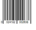 Barcode Image for UPC code 0024182002638