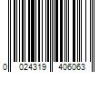 Barcode Image for UPC code 0024319406063. Product Name: Overstock Udine Table  Multiple Finishes