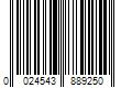 Barcode Image for UPC code 0024543889250