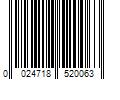 Barcode Image for UPC code 0024718520063