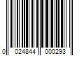 Barcode Image for UPC code 0024844000293. Product Name: K&N Engineering K&N 8 oz. Squeeze Air Filter Oil 99-0533