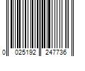 Barcode Image for UPC code 0025192247736