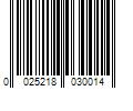 Barcode Image for UPC code 0025218030014