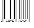 Barcode Image for UPC code 0025623702025