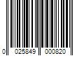 Barcode Image for UPC code 0025849000820. Product Name: Premier Horticulture Inc 0082P Sphagnum Peat Moss, 3.8 Cu Ft - Multi