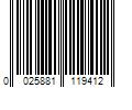 Barcode Image for UPC code 0025881119412. Product Name: DQB Industries 11941 3 Knot Tampico Roof Brush - 3.5 in.