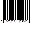 Barcode Image for UPC code 0025929124019