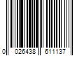 Barcode Image for UPC code 0026438611137. Product Name: Ad-Tech Adtech Crystal Clear Glue Sticks (W220-14Zip50) Full Size, Crystal Clear, Hot Glue Gun Sticks. All-Purpose Glue Sticks 4 Inches