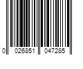 Barcode Image for UPC code 0026851047285