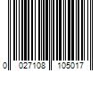 Barcode Image for UPC code 0027108105017. Product Name: Yamaha Corporation Yamaha NS-IW280CWH 6.5  3-Way In-Ceiling Speaker (Pair)