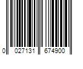 Barcode Image for UPC code 0027131674900