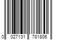 Barcode Image for UPC code 0027131781806