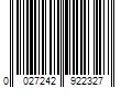 Barcode Image for UPC code 0027242922327. Product Name: Sony XAV-AX3200 Digital Multimedia Receiver