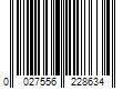 Barcode Image for UPC code 0027556228634. Product Name: Speedo OPTICAL Goggles VANQUISHER 2.0 Smoke Size -3.0
