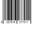 Barcode Image for UPC code 0027616077011
